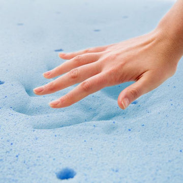 2.5" Gel-Infused Memory Foam Mattress Topper